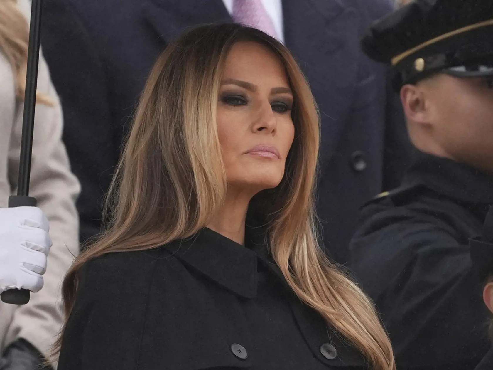 Melania je vždy upravená, a hoci trocha bez výrazu, vie, čo si má obliecť.