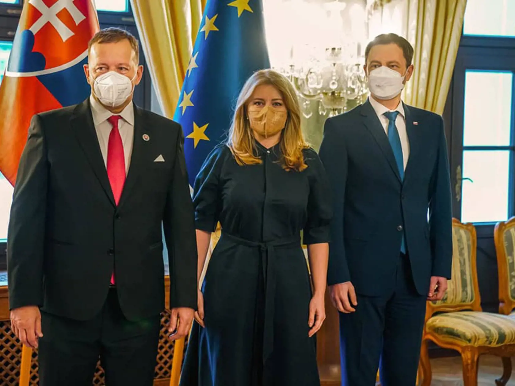 Boris Kollár, Zuzana Čaputová, Eudard Heger