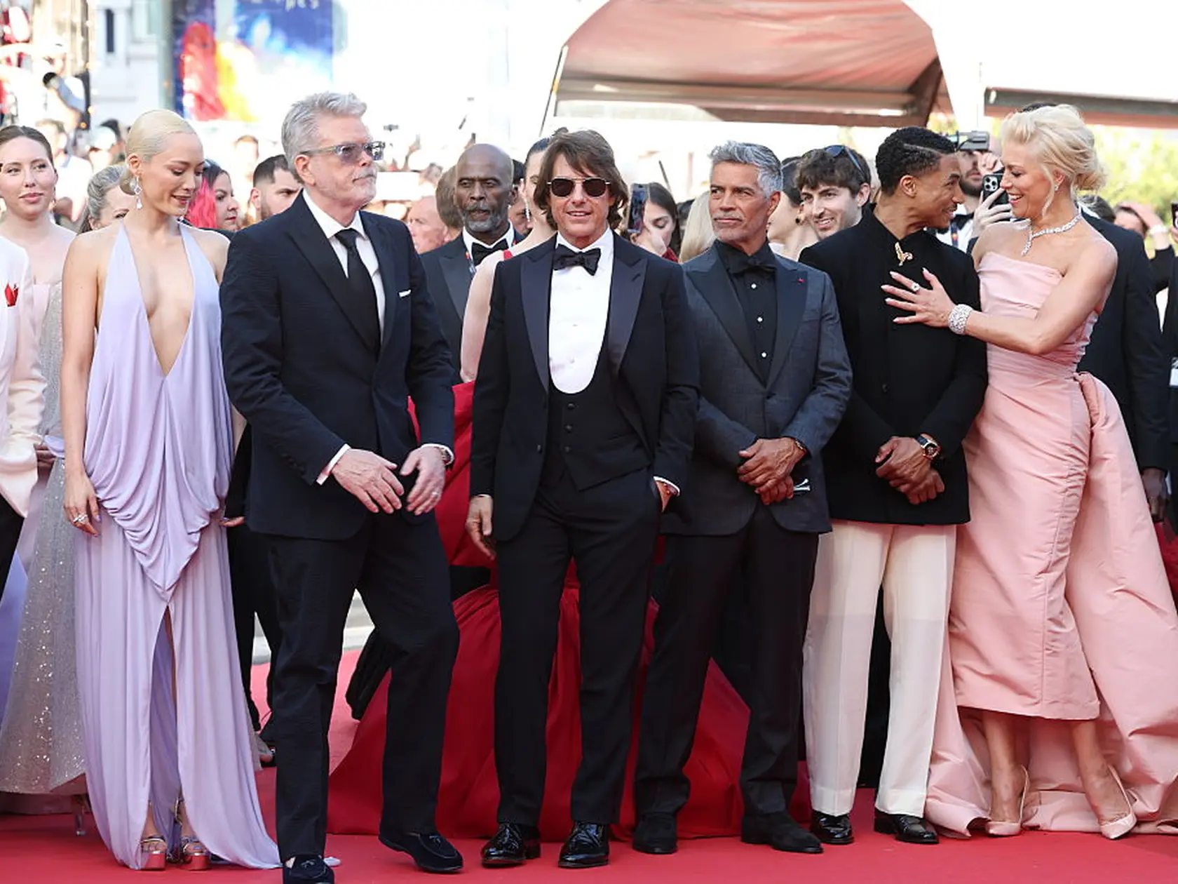 Tom Cruise na premiére Mission Impossible - The Final Reckoning v Cannes. Očaril celý festival.