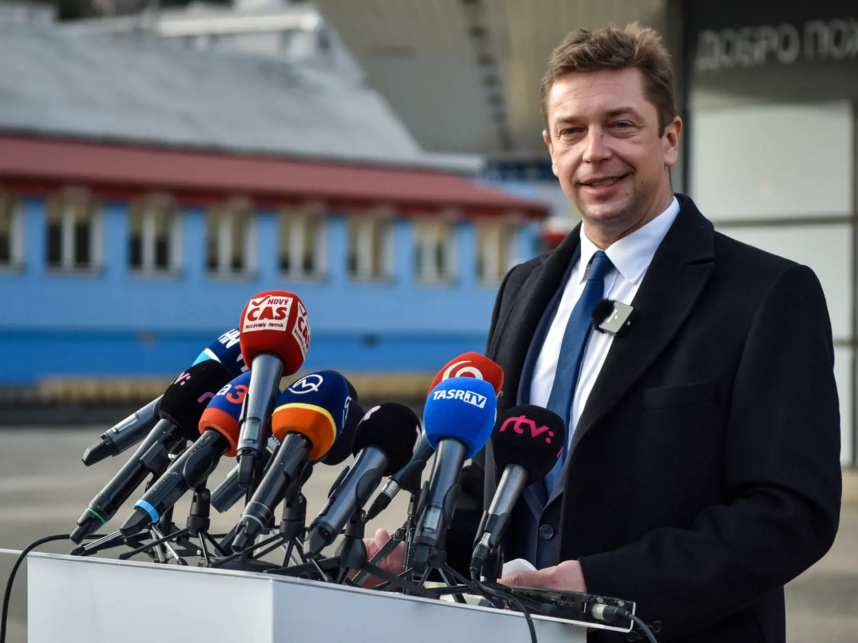 Na snímke minister dopravy a výstavby SR Andrej Doležal (nominant Sme rodina)