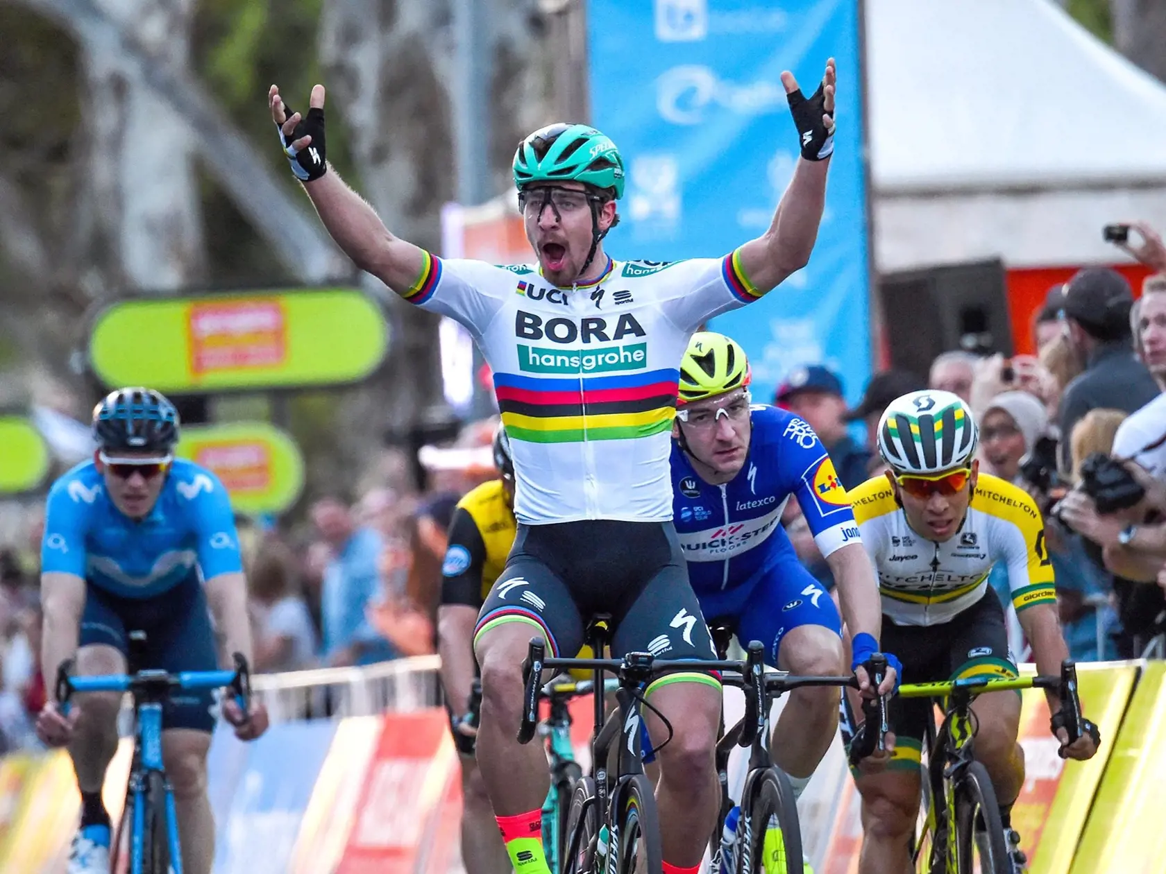 Peter Sagan sa v Austrálii predstavil aj s tetovaniami na tele.