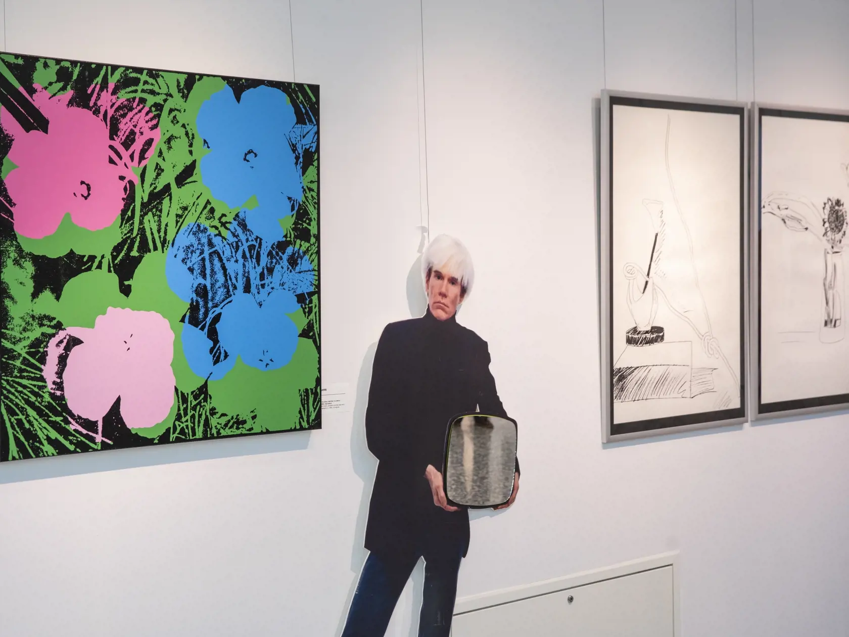 Andy Warhol a jeho obraz Kvety.