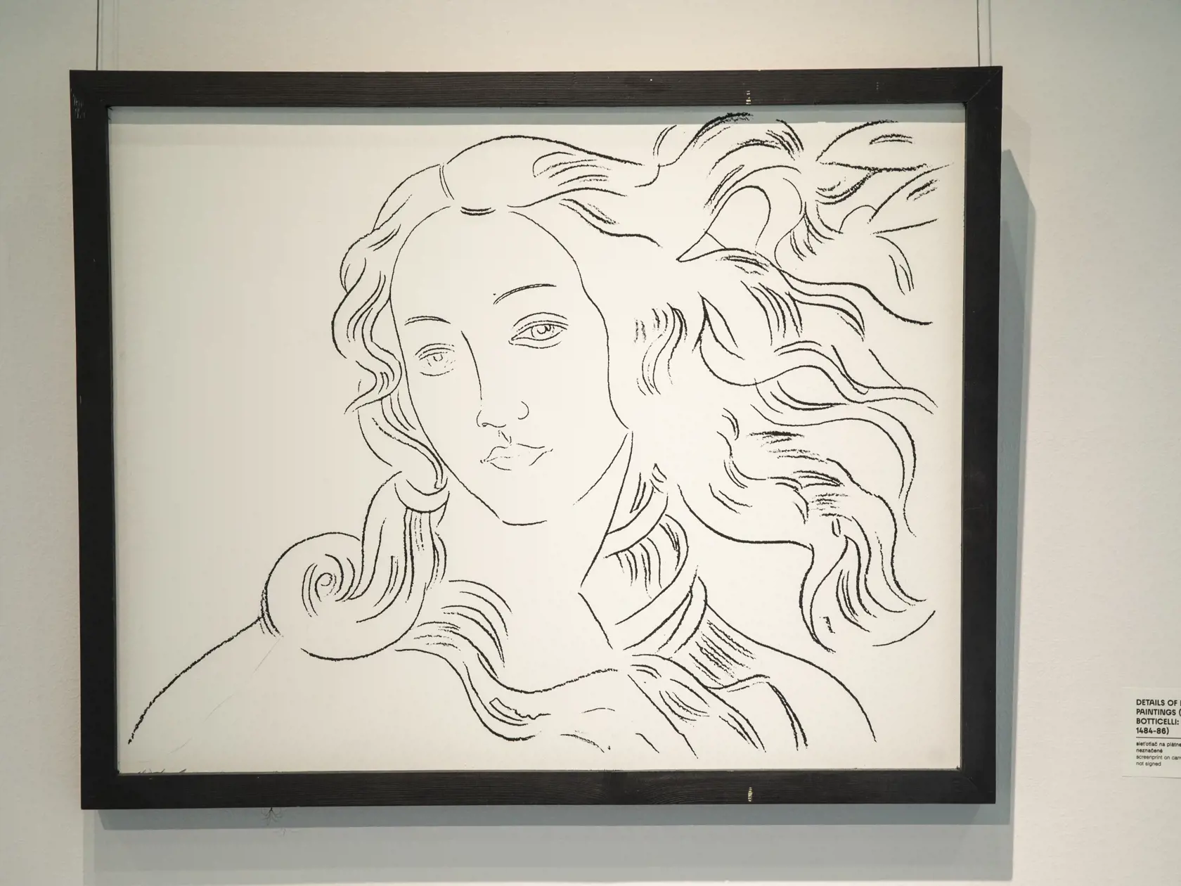 Sandro Botticelli - Zrodenie Venuše.