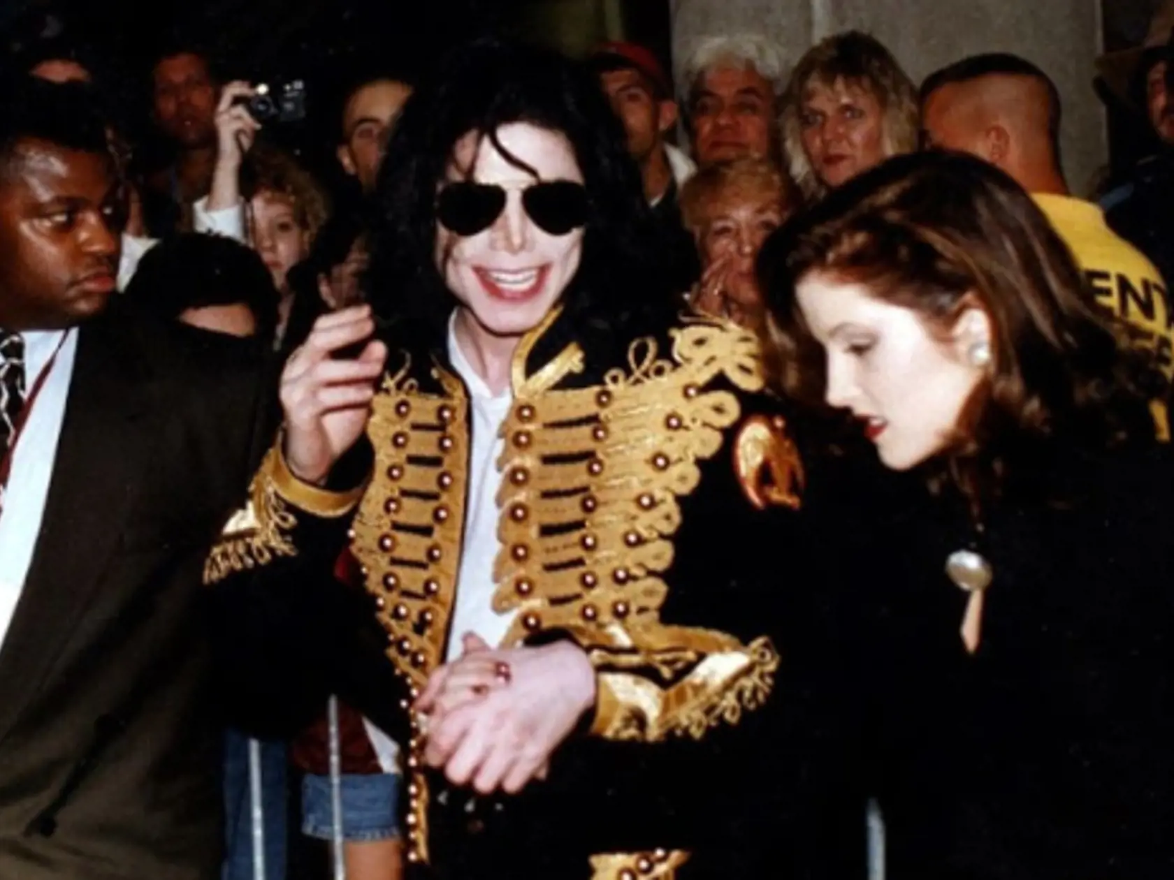 Michael Jackson a Lisa Marie Presley
