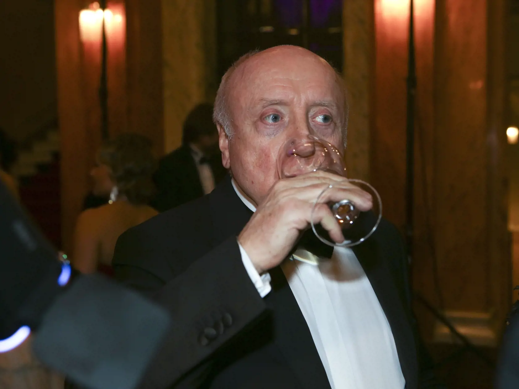Česko-Slovenský ples v Obecnom dome v Prahe
Na obr. Félix Slováček  