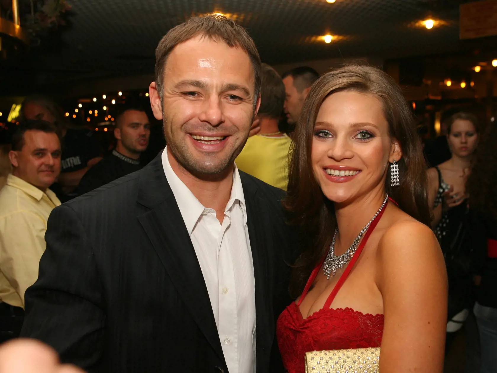 Finale Miss Slovensko 2007;raut;Andrea Verešova;tehotna;Daniel Volopich;;27.4.2007 Bratislava;foto Ján Zemiar