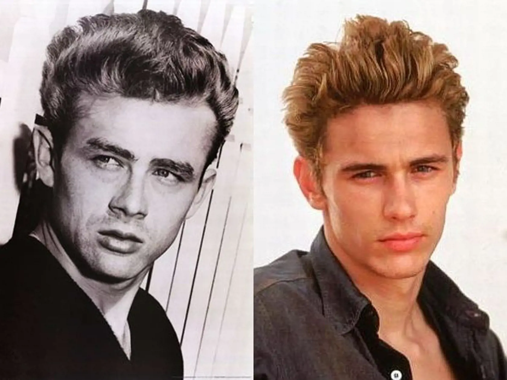 James Franco ako James Dean v rovnomennom filme, 2001