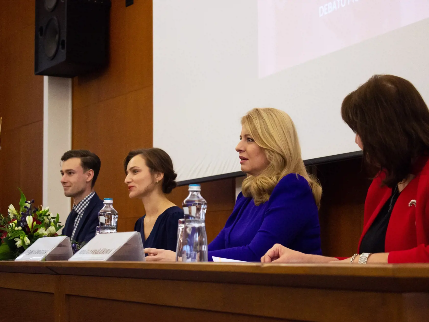 Zuzana Čaputová, Milena Králíčková, Karolína Klinková, Benjamin Horák
