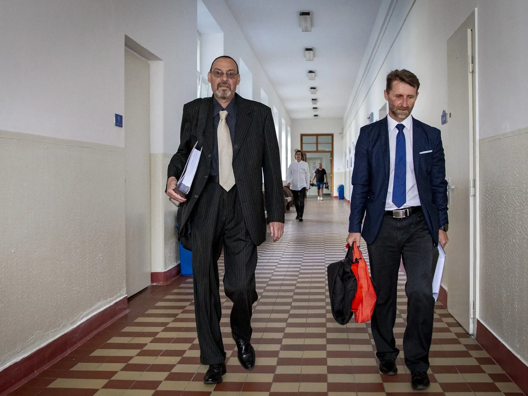 Na snímke je obžalovaný Dobroslav Trnka, na Okresnom súde v Bratislave počas pojednávania v prípade Gorila. (archívne foto)