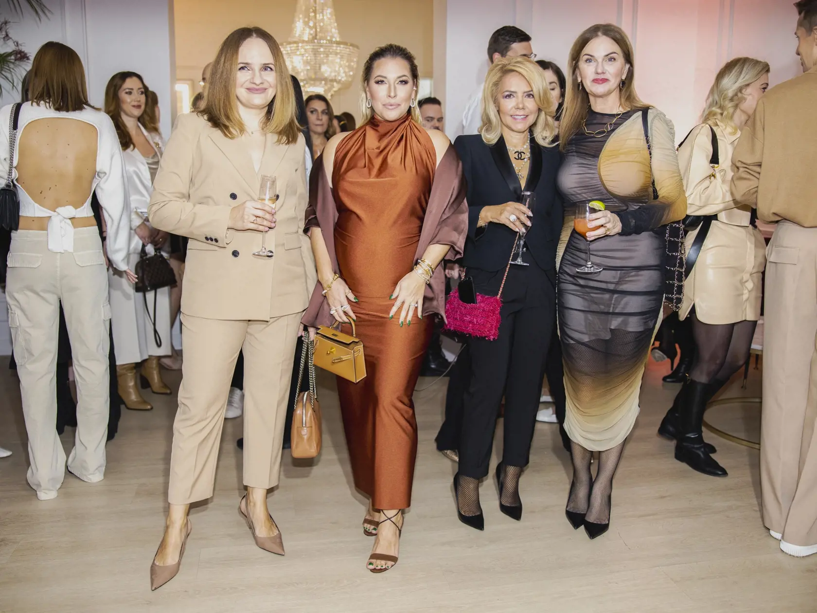 Katarína Cibulková, Dominika Navara Cibulková, Monika Beňová a Zuzana Kubovčíková Šebová