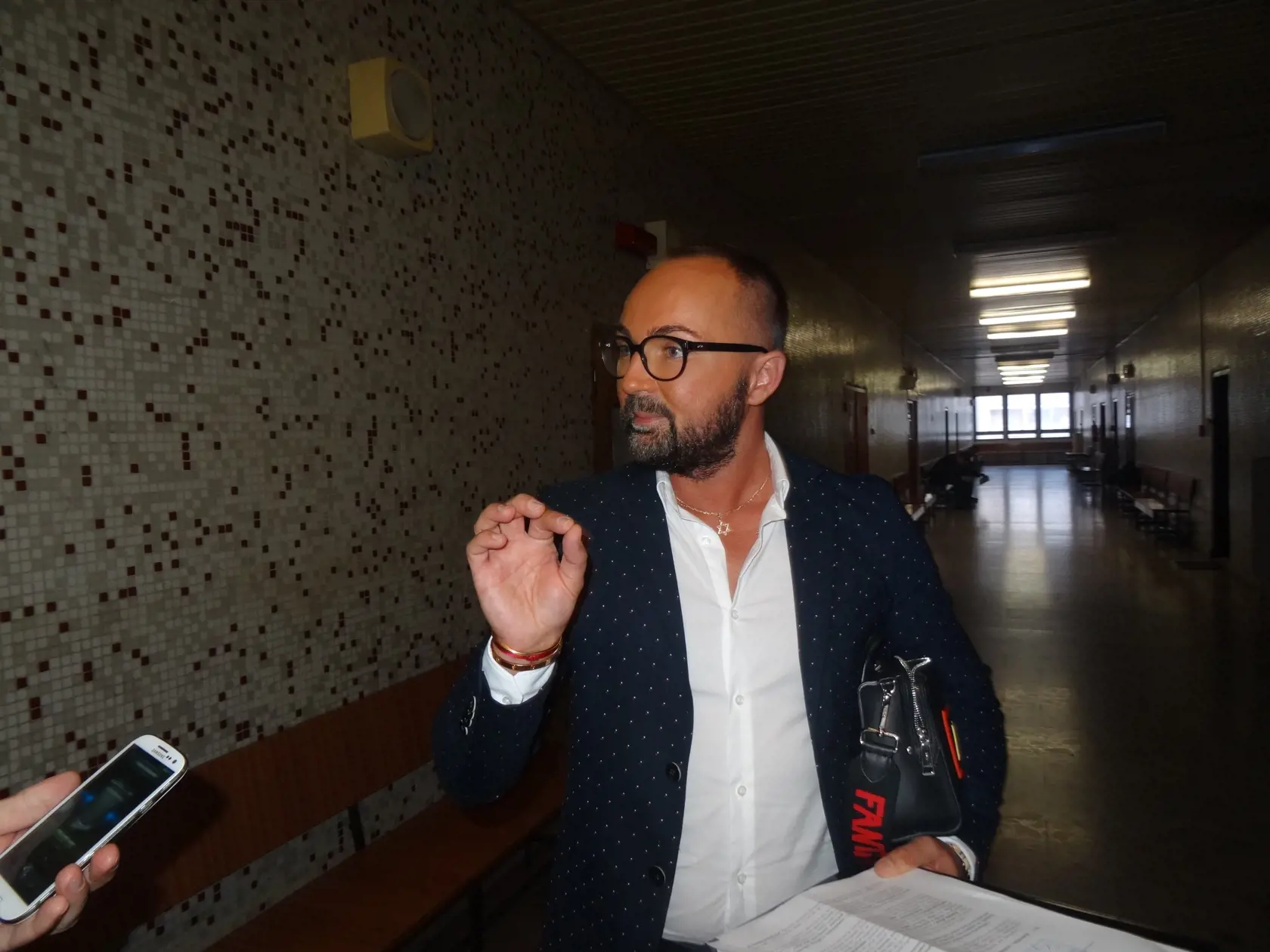 František Kabrheľ na súde.