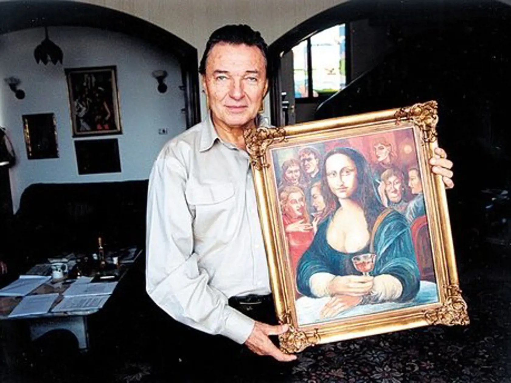 Karel Gott počas života rád maľoval. Kto pomaľoval jeho?