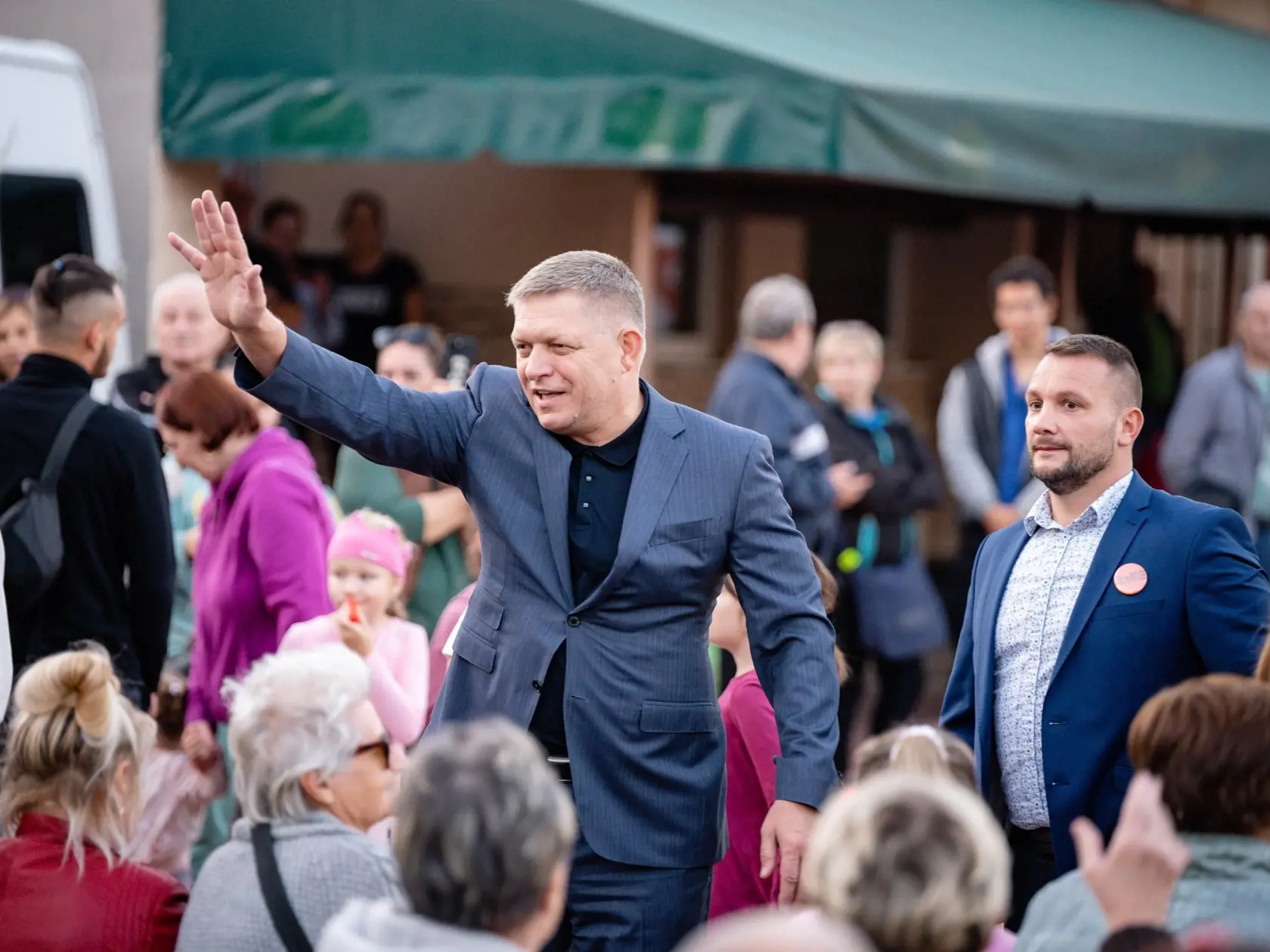 Robert Fico - poslanec Národnej rady Slovenskej republiky a predseda strany Smer-SD