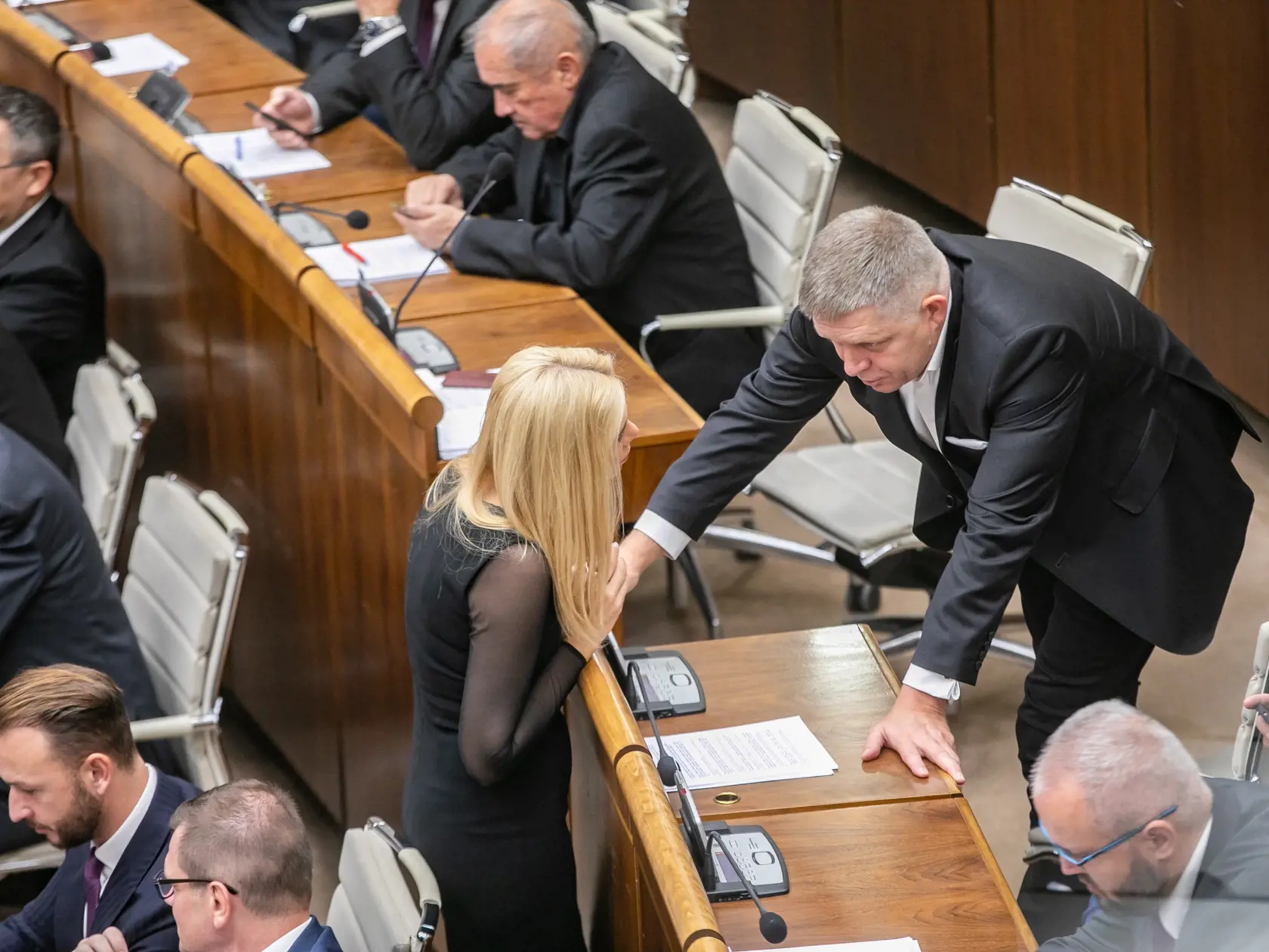 Robert Fico - poslanec Národnej rady Slovenskej republiky a predseda strany Smer-SD