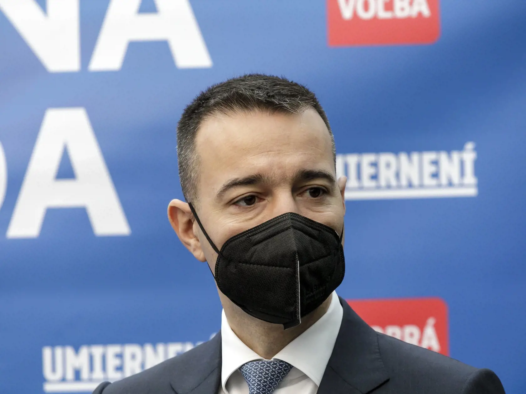Na snímke šéf mimoparlamentnej Dobrej voľby Tomáš Drucker