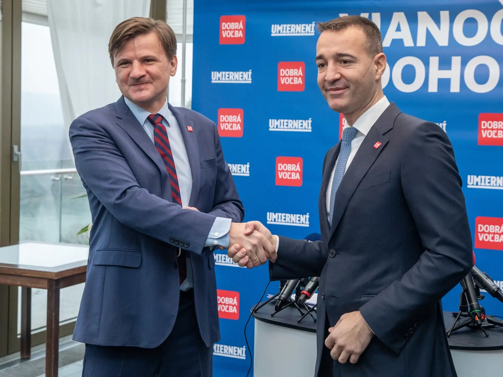 Na snímke šéf mimoparlamentnej Dobrej voľby Tomáš Drucker
