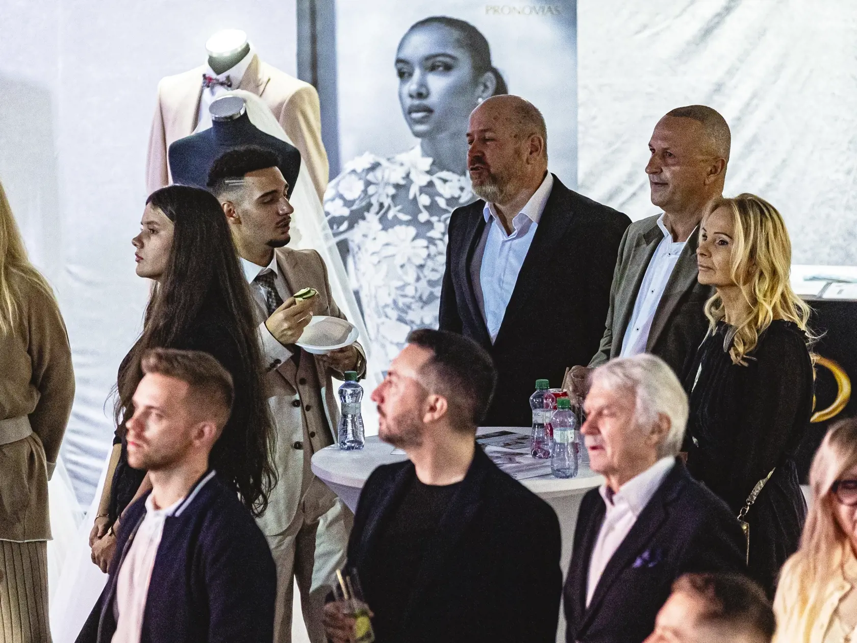Na snímke Karolína Kočnerová počas VIP Párty agentúry World of Weddings, ktorá sa konala v rámci rovnomennej svadobnej výstavy.