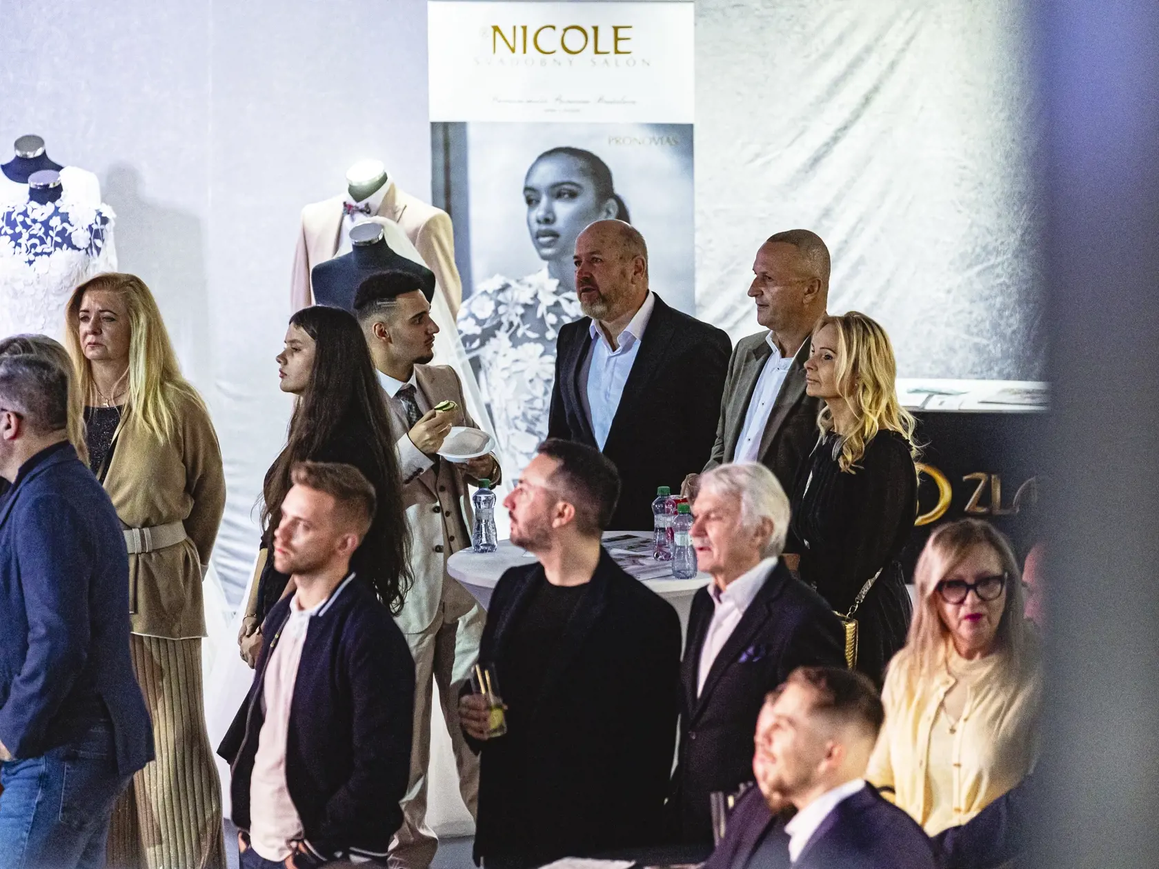 Na snímke Karolína Kočnerová počas VIP Párty agentúry World of Weddings, ktorá sa konala v rámci rovnomennej svadobnej výstavy.