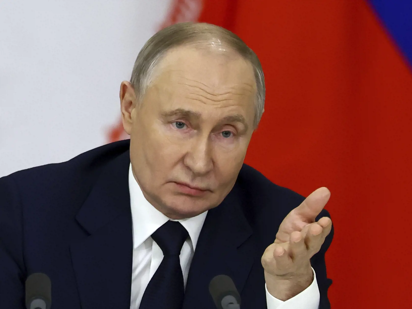 Ruský prezident Vladimir Putin.