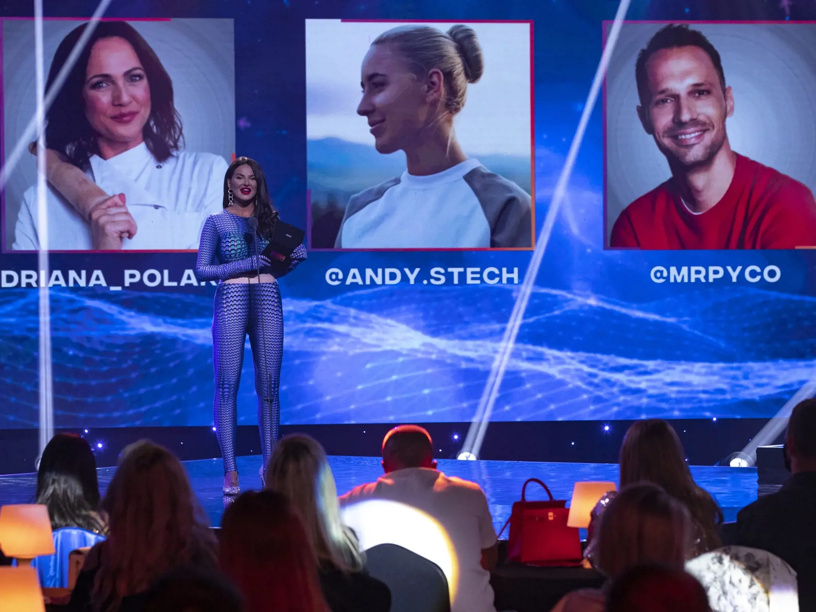 Druhý ročník odovzdávania ocenení Social Media Awards pre najúspešnejších influencerov na Slovensku. Na snímke je Zuzana Plačková.