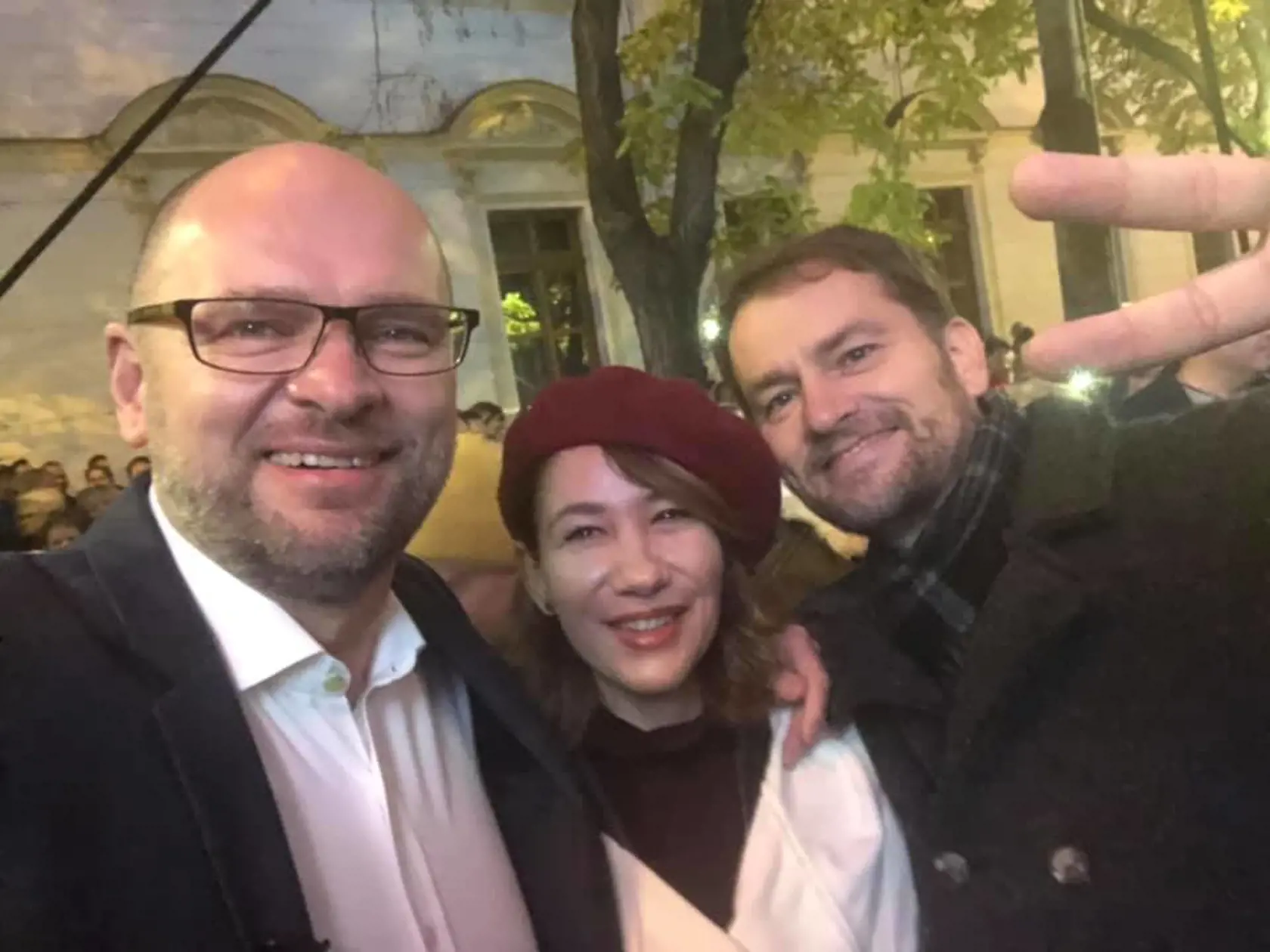 Na podujatí nechýbali tváre opozície Sulík, Nicholsonová a Matovič.