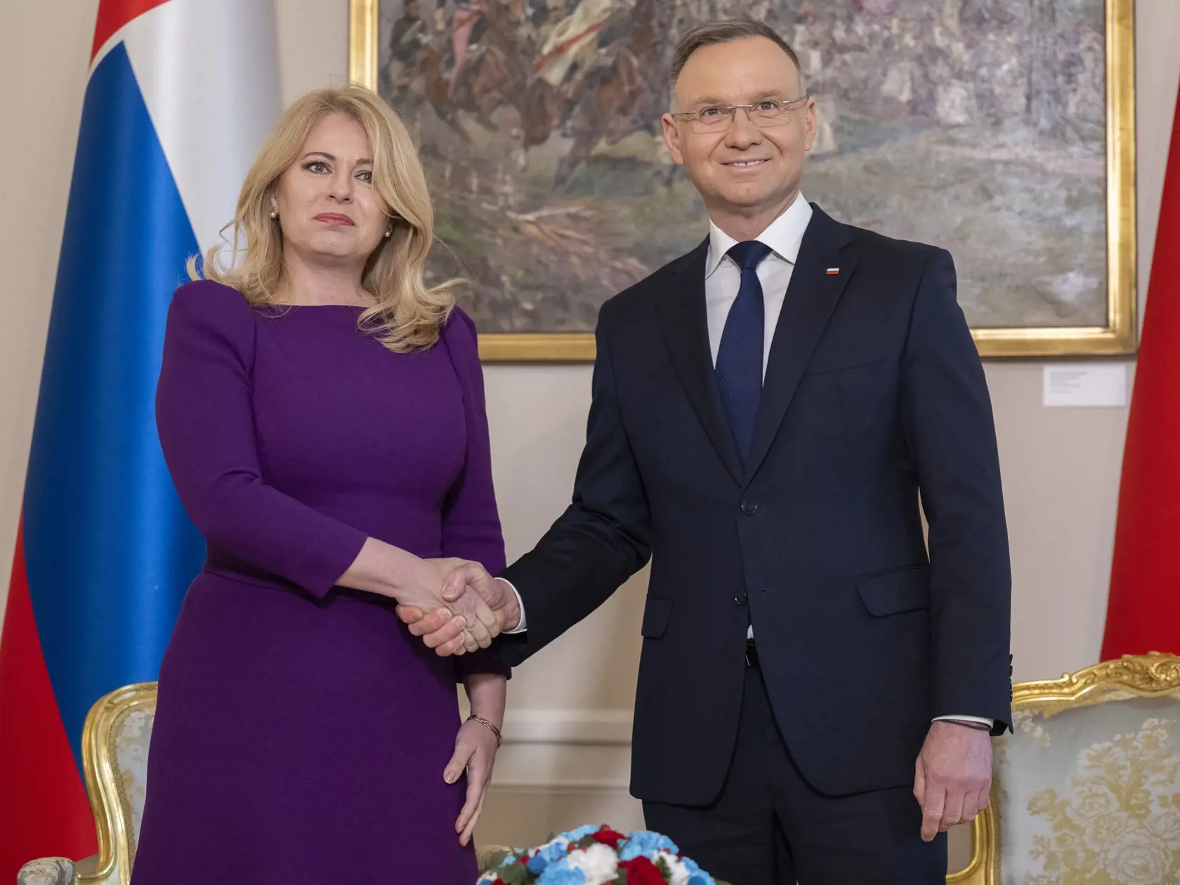 Prezidentka SR Zuzana Čaputová odcestovala v utorok 16. apríla 2024 na rozlúčkovú návštevu Poľska.