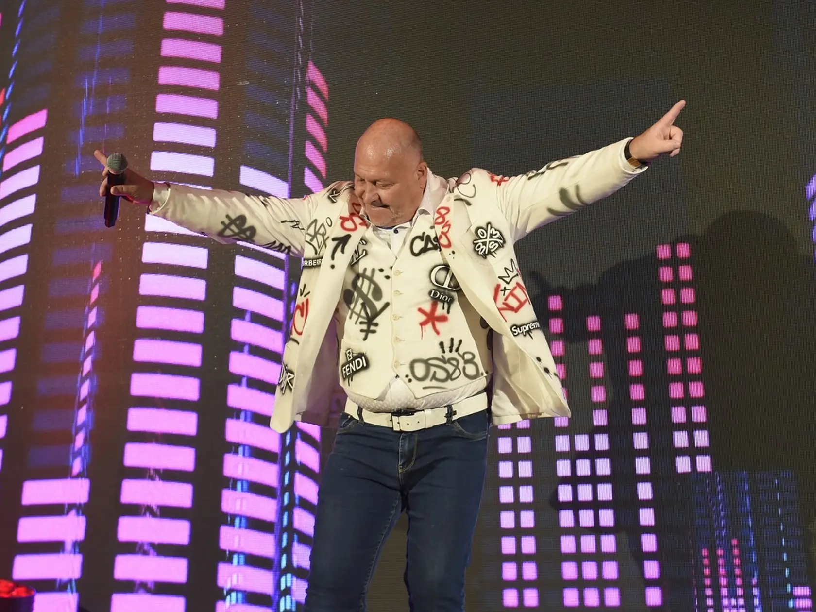 Michal David pred chudnutím.