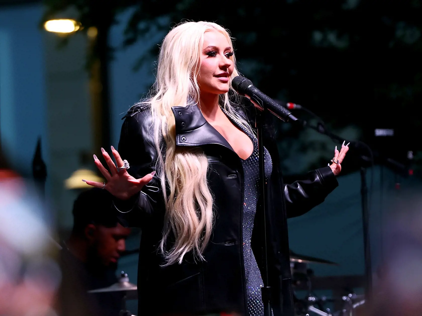 Speváčka Christina Aguilera