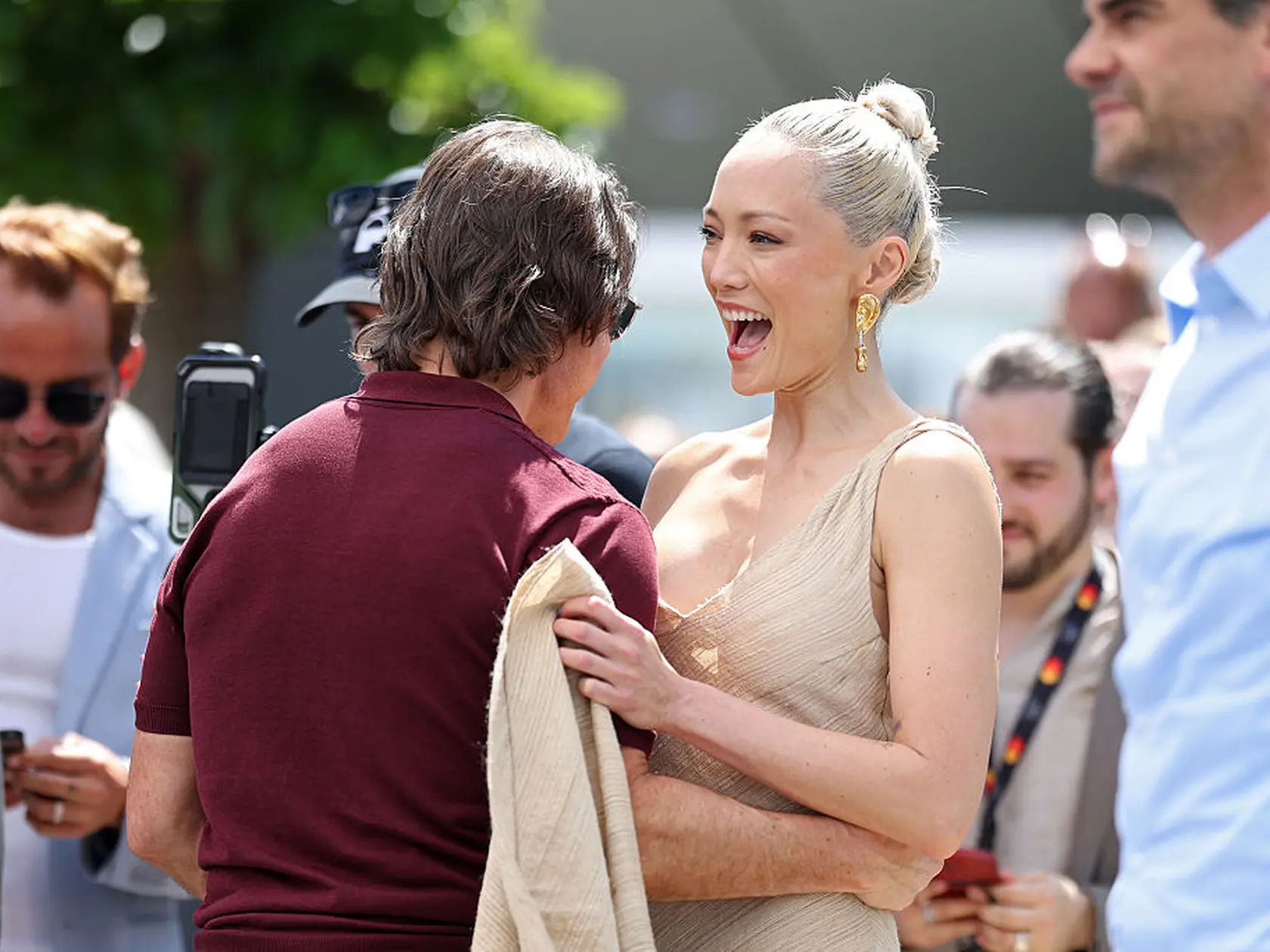 Tom Cruise s kolegyňou Pom Klementieff. 