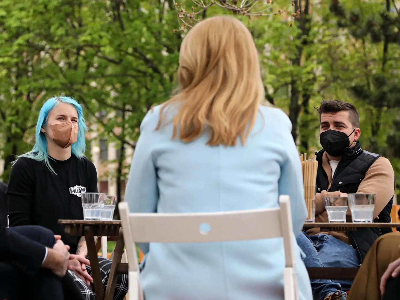 Zuzana Čaputová vyšla do ulíc, aby sa porozprávala s ľuďmi o následkoch pandémie.