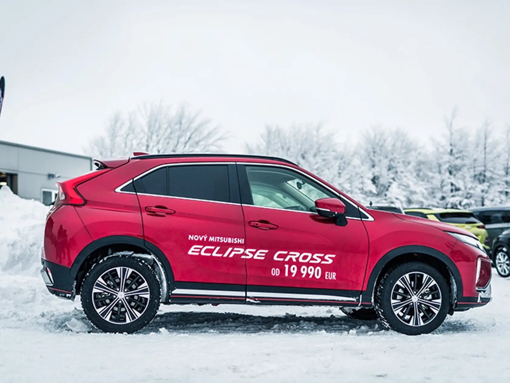Nové Mitsubishi Eclipse Cross - testovanie pohonu 4x4