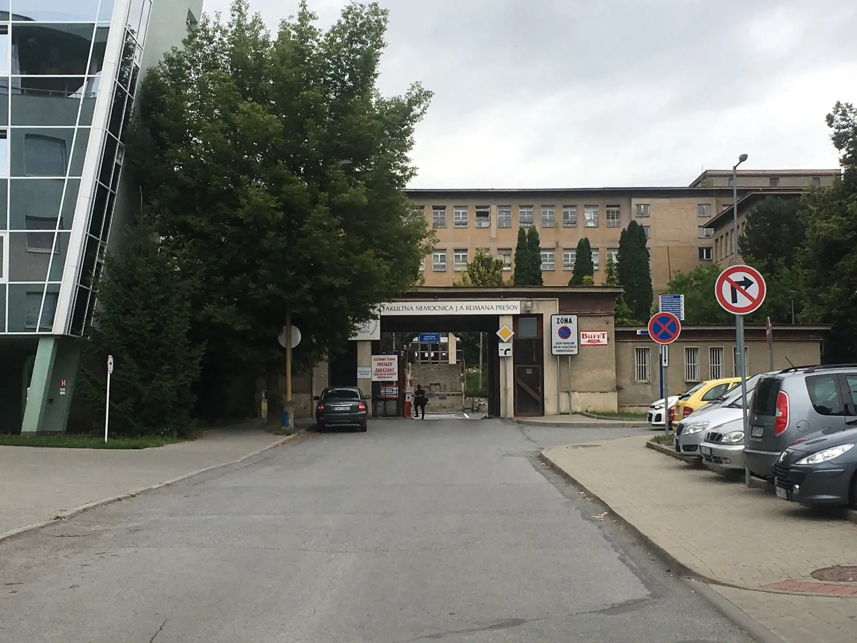 Prešovská nemocnica.