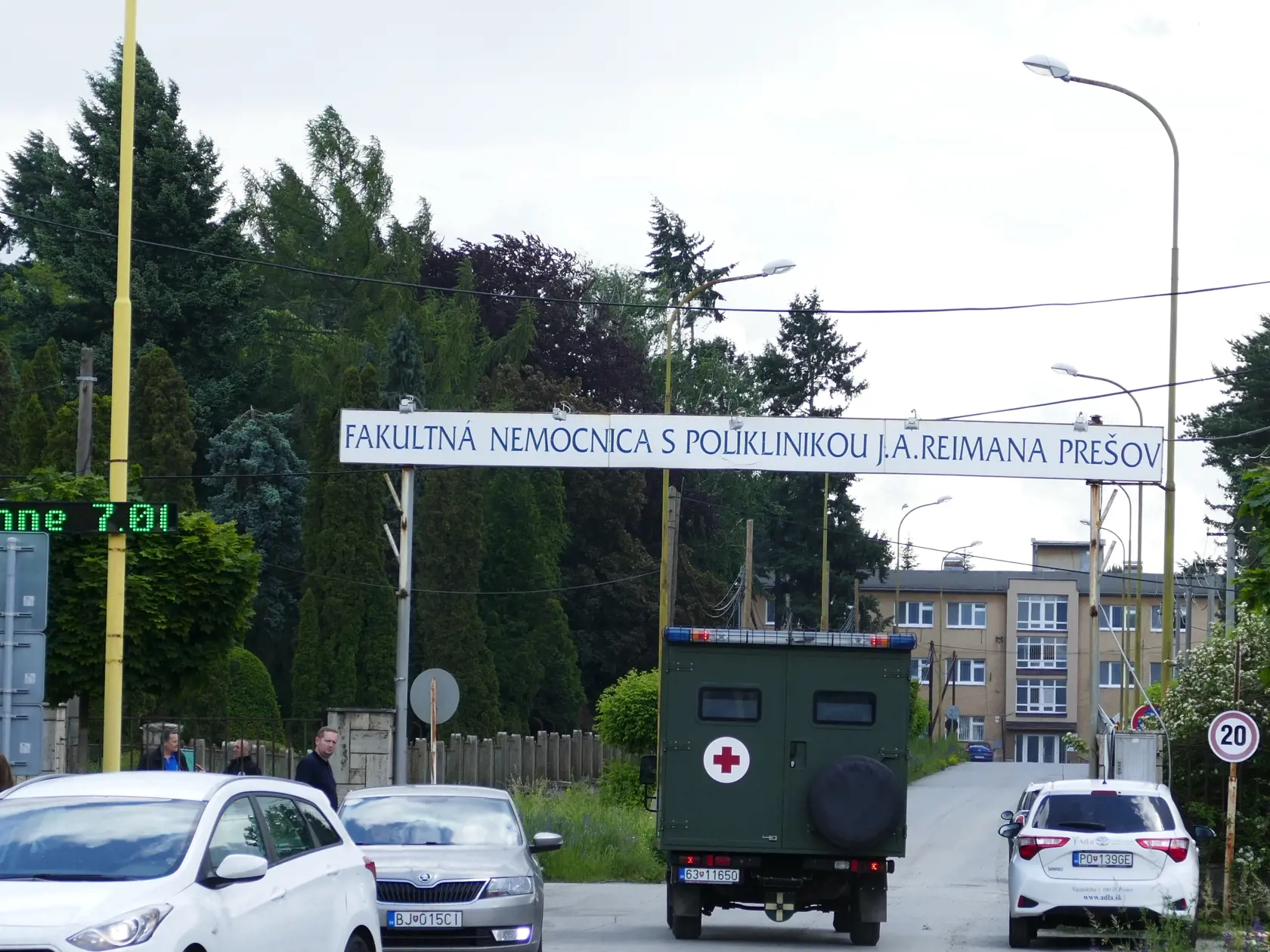 Prešovská nemocnica.