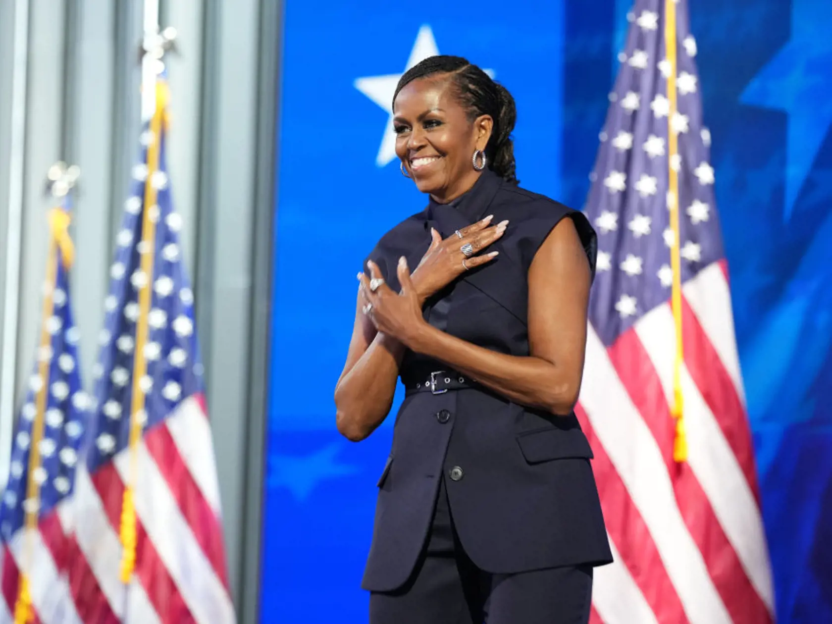 Michelle Obama bola prvou afroamerickou prvou dámou.