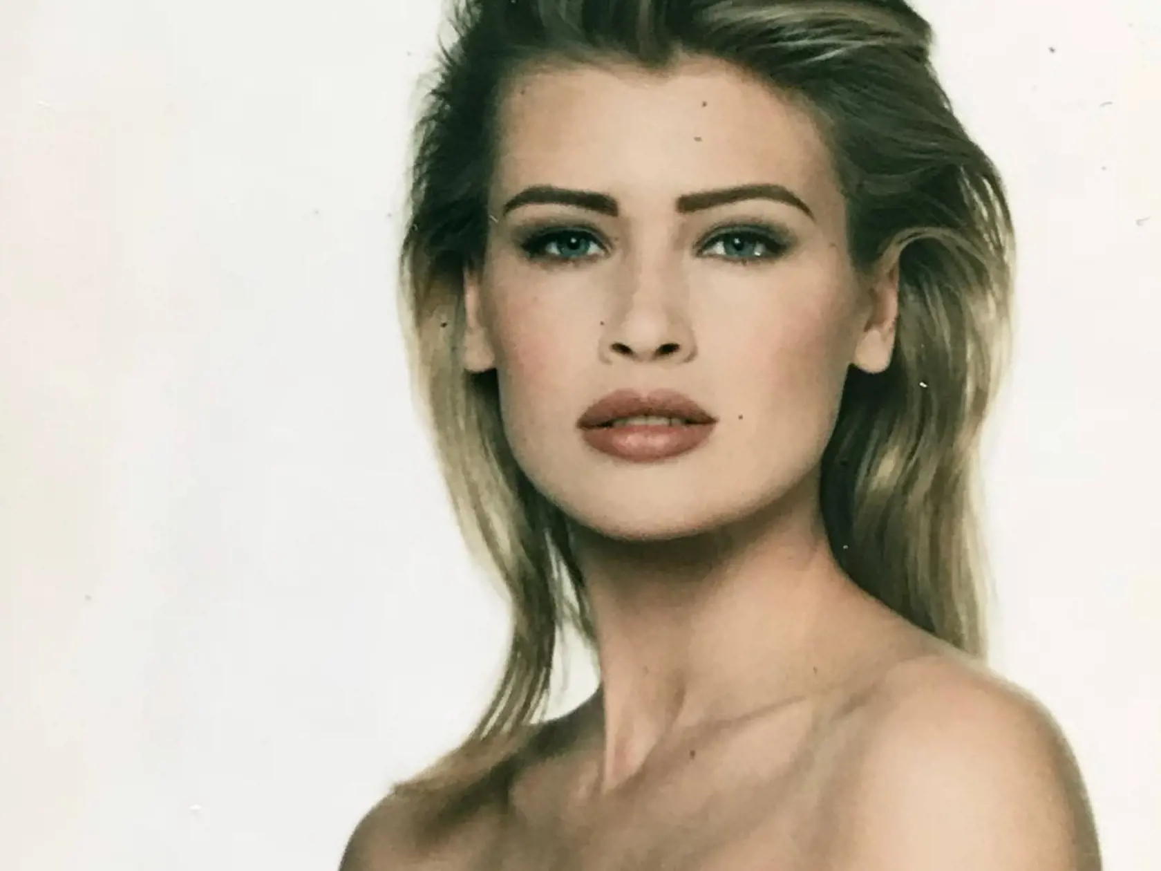 Modelka Daniela Peštová v mladosti