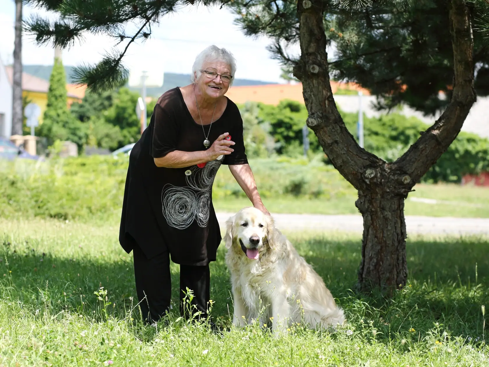 Na snímke rozhovor so slovenskou herečkou a pózovanie Ida Rapaičová. 