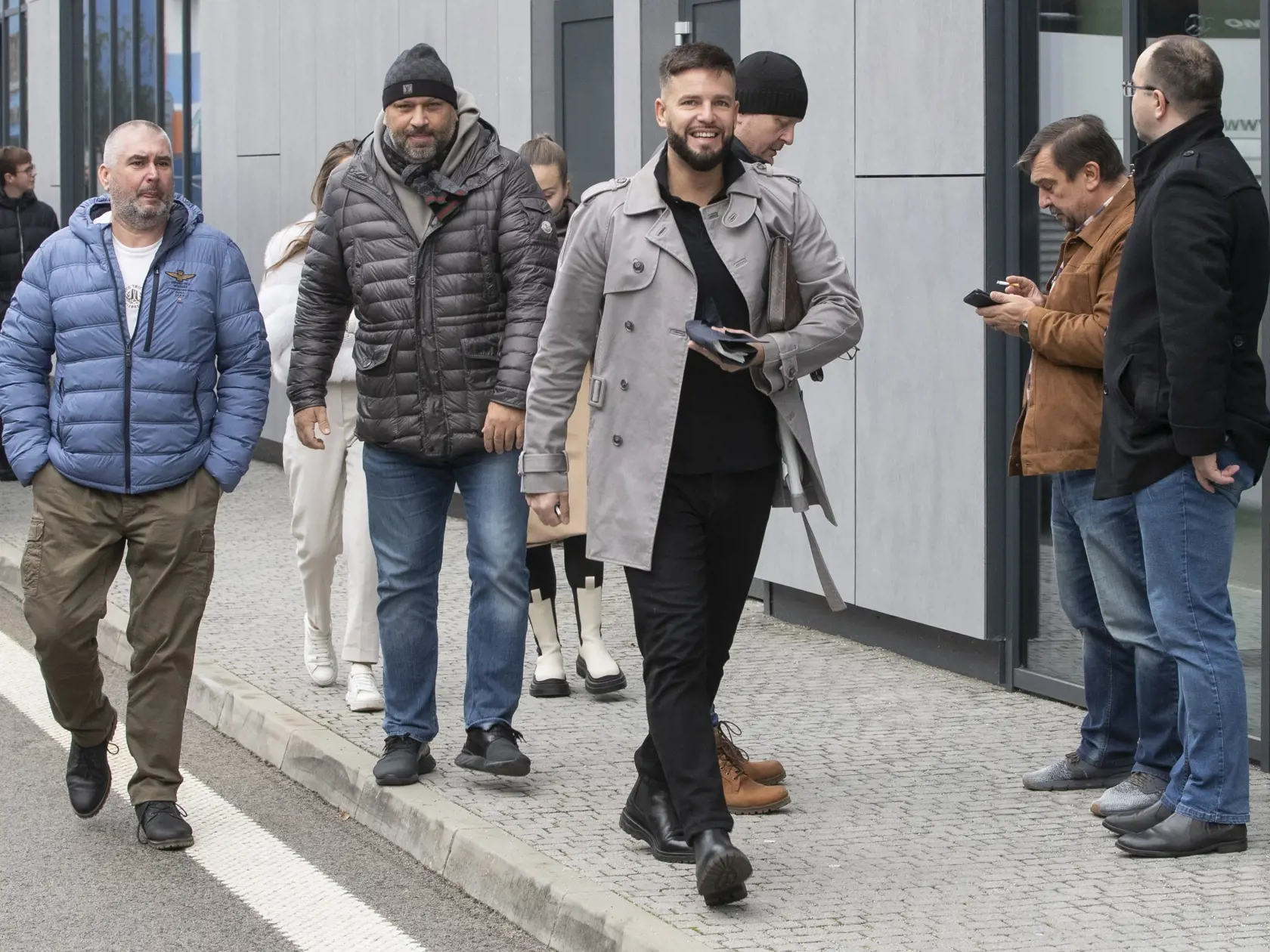 Prišiel aj hviezdny slovenský raper Michal "Ego" Straka, ktorý rozdával úsmevy.