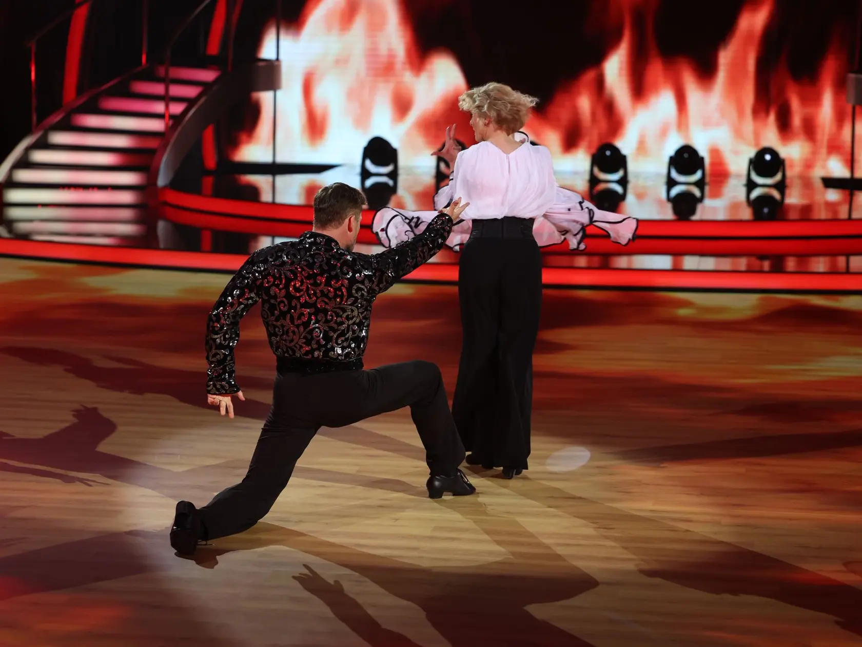 Ján Koleník a Tatiana Drexler predviedli ohnivé Paso Doble. Padol aj bozk!