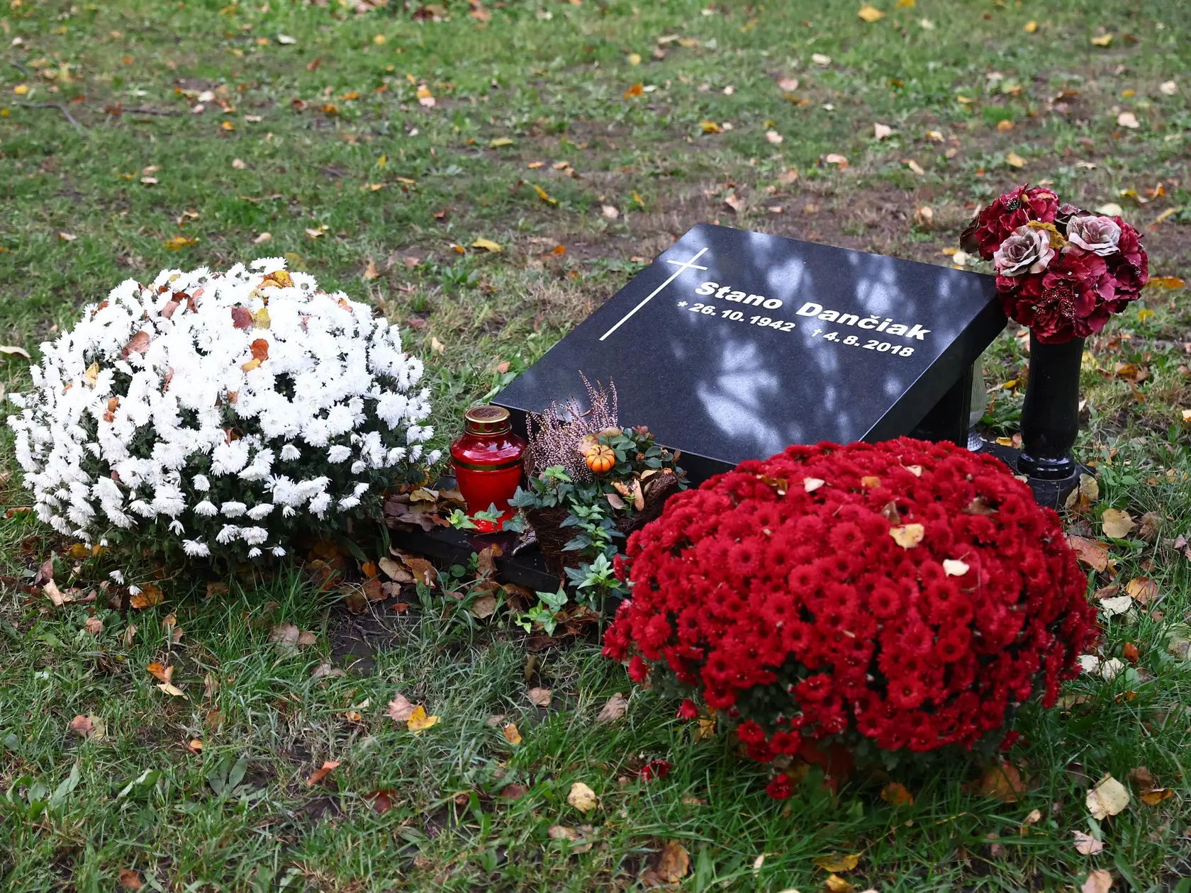 Hrob Stana Dančiaka. Ondrejský cintorín.