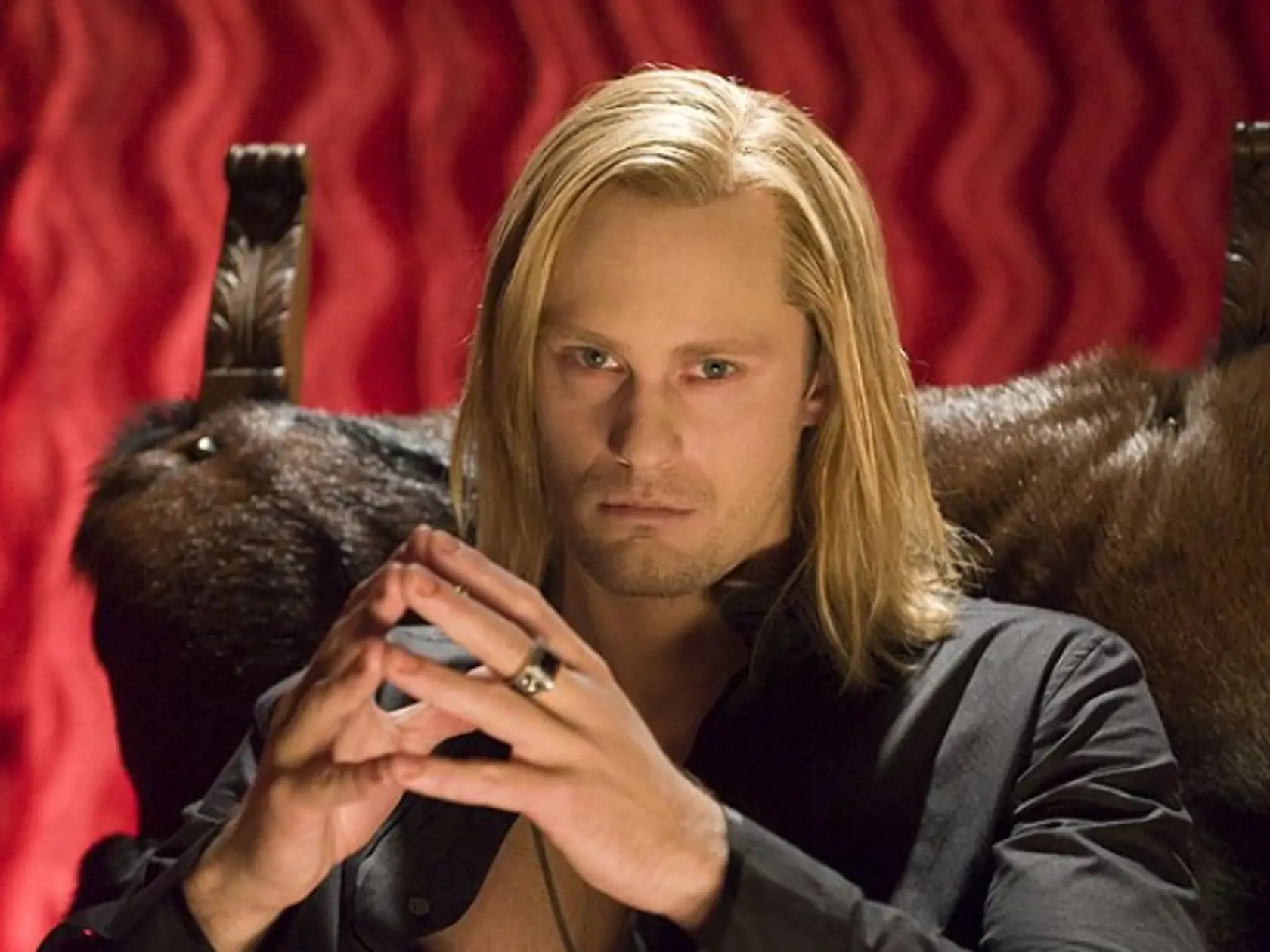 Alexander Skarsgård ako upír Eric Northman v seriáli Pravá krv.
