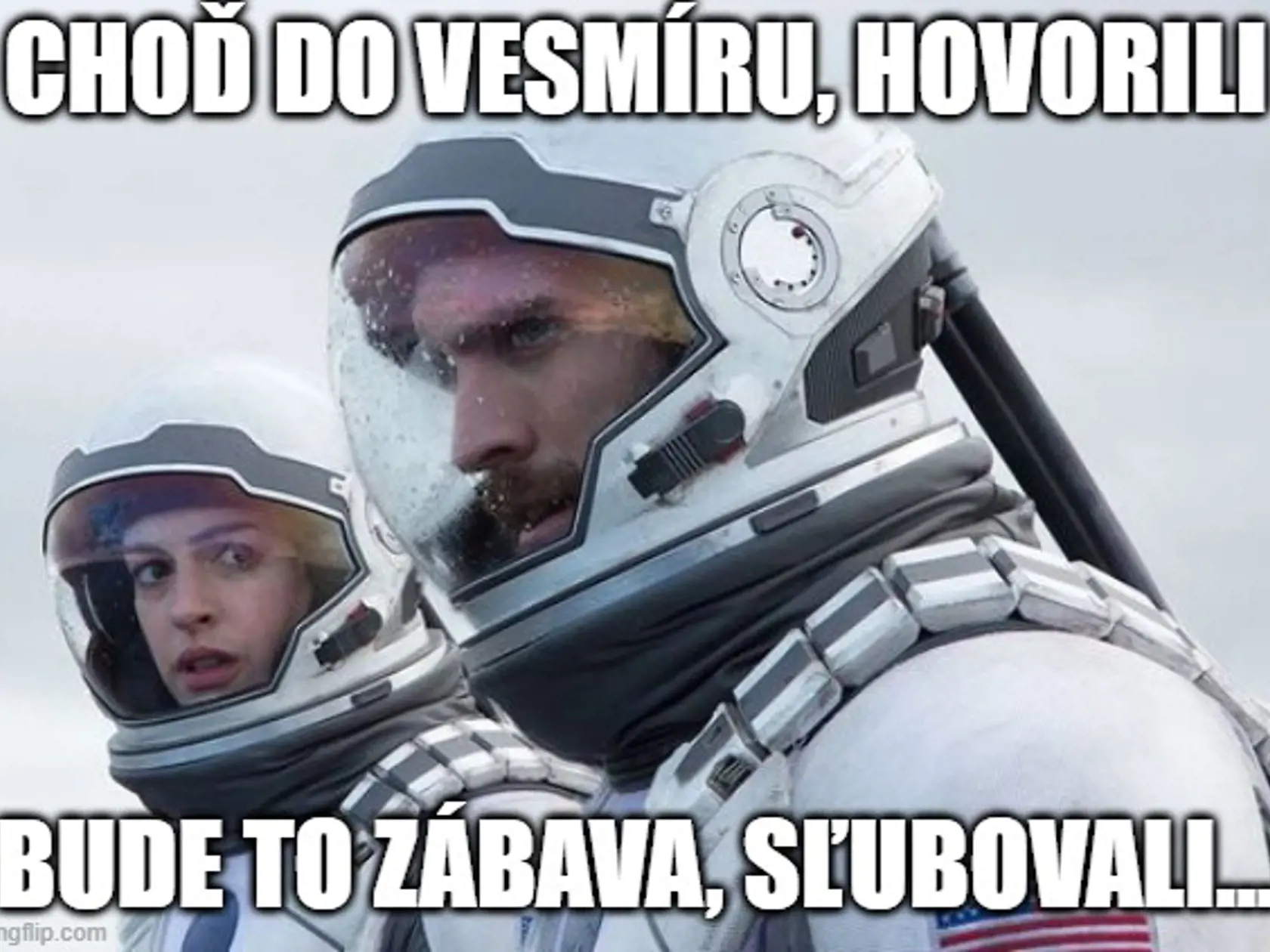 Scéna z filmu Interstellar