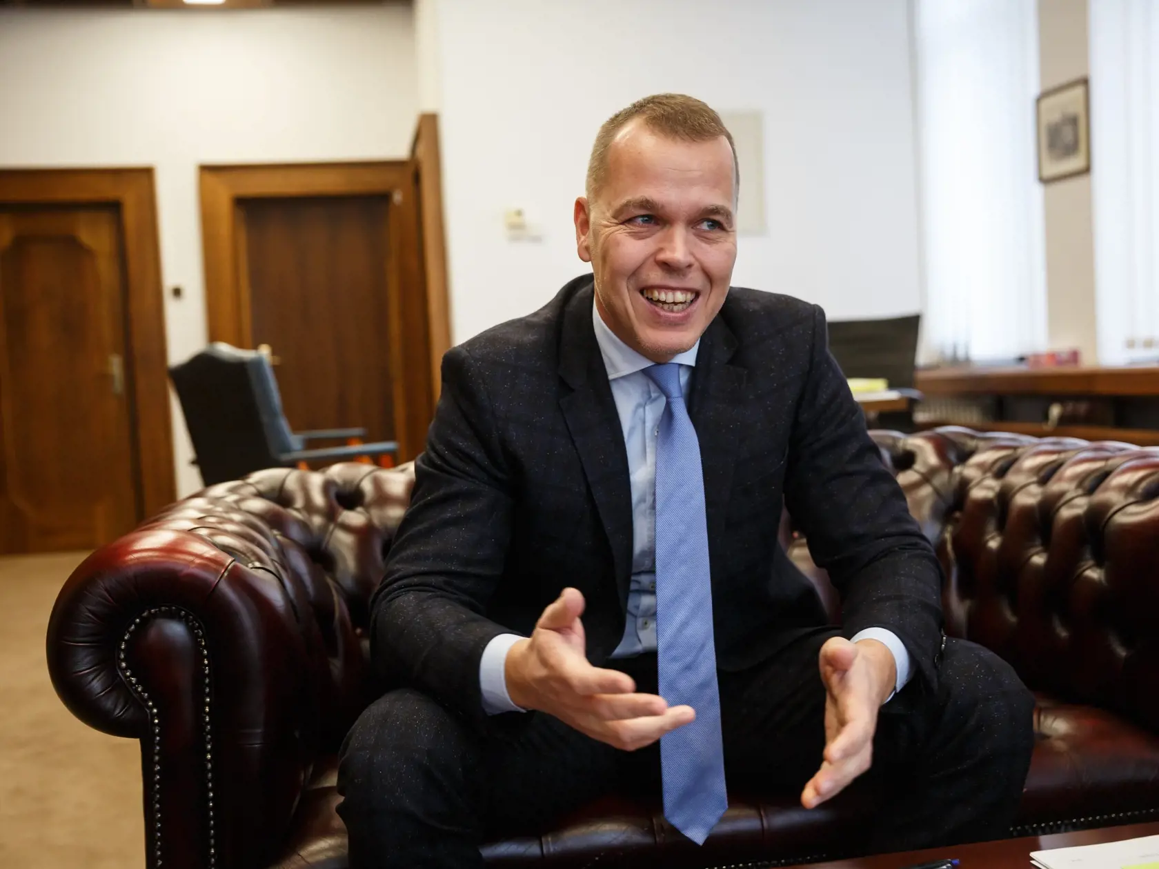 Vedúci kancelárie NR SR Daniel Guspan sľubuje, že areál Hradu bude oáza pokoja a miesto, kam budú návštevníci chodiť radi.