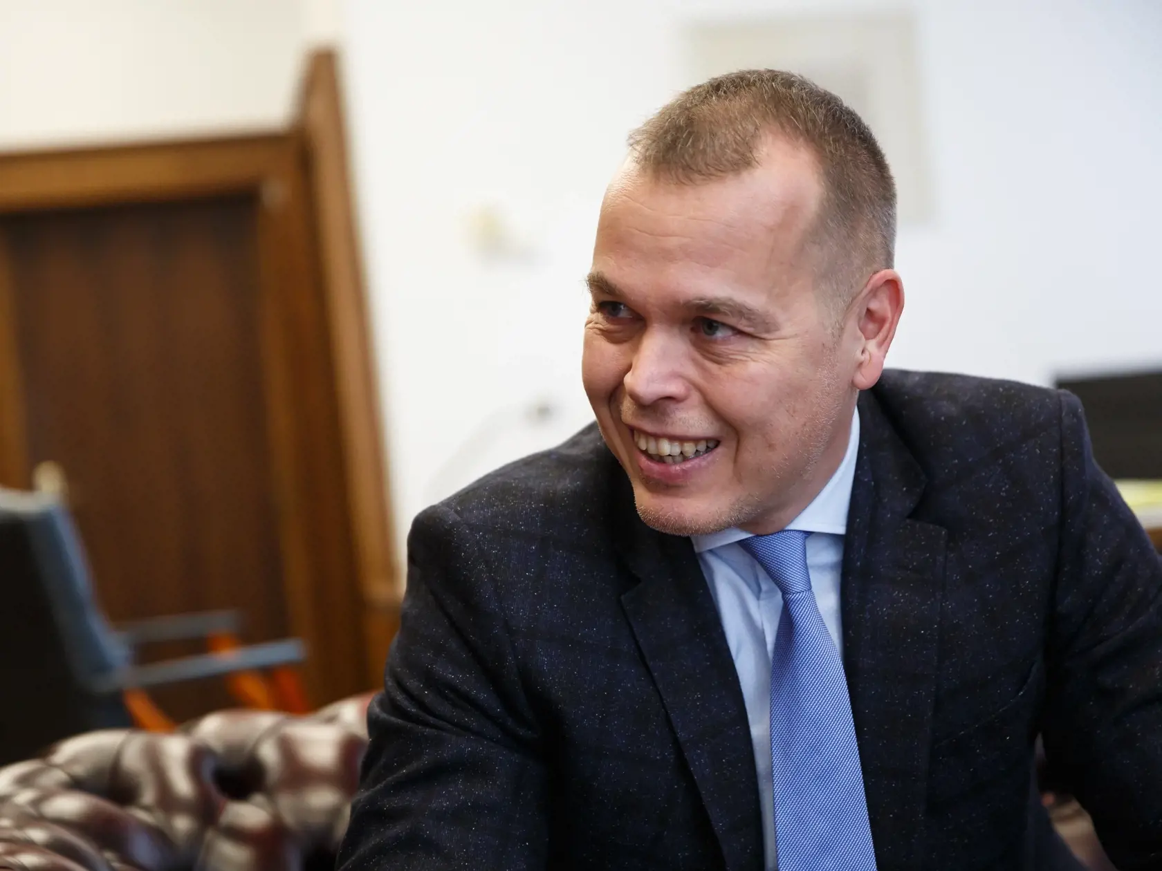 Vedúci kancelárie NR SR Daniel Guspan sľubuje, že areál Hradu bude oáza pokoja a miesto, kam budú návštevníci chodiť radi.