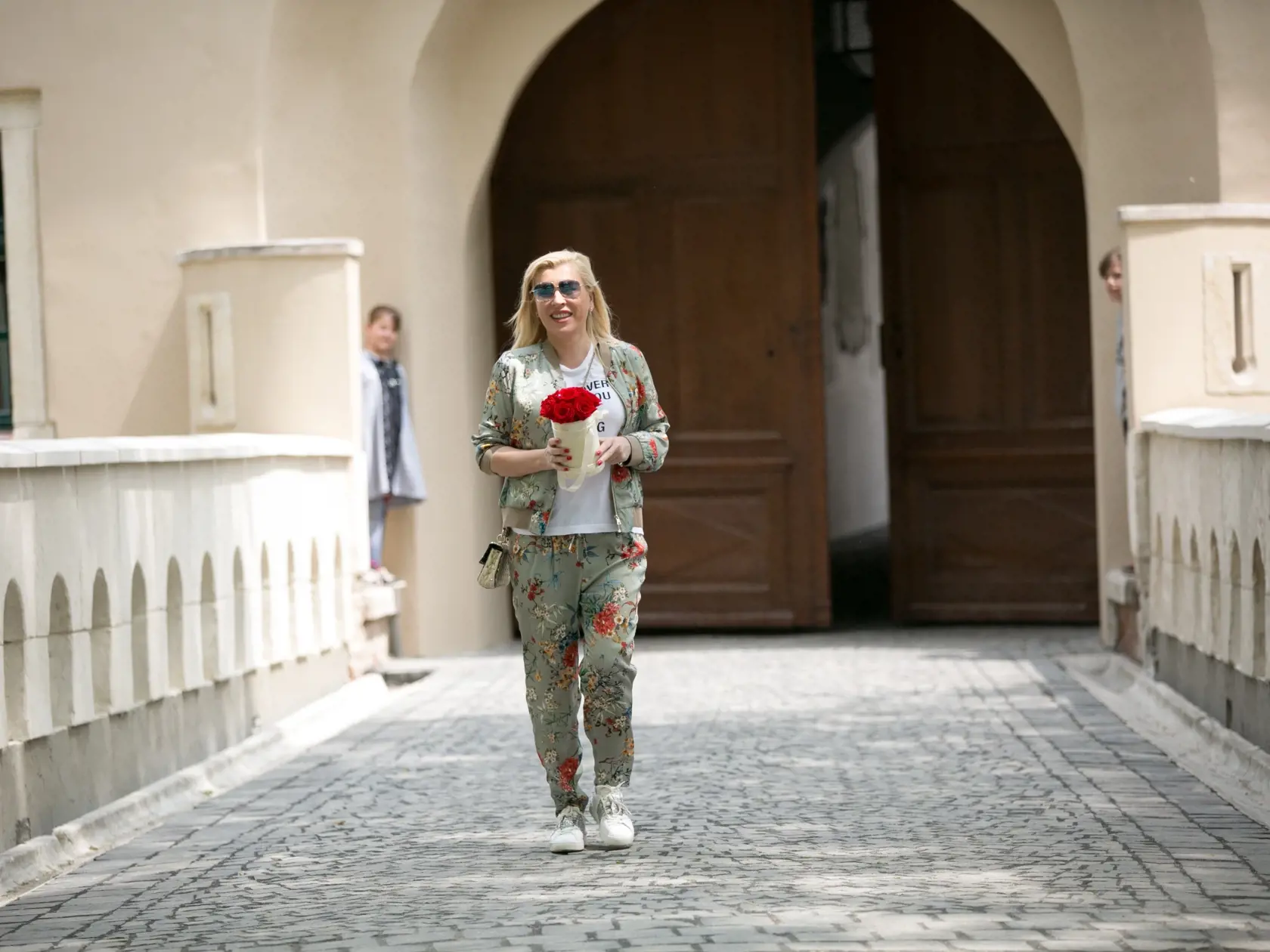 Gabika Drobová mala na druhý deň výbornú náladu.