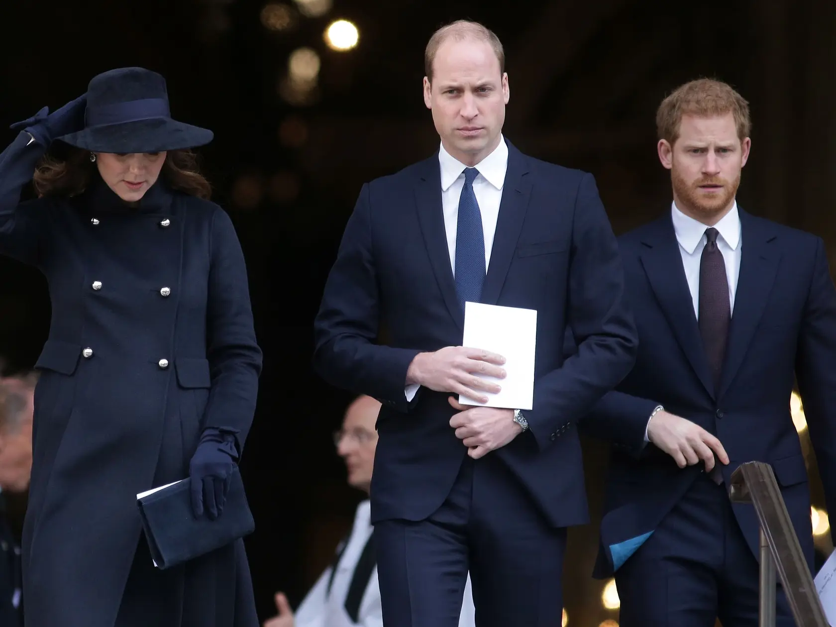 Princ William a princ Harry.