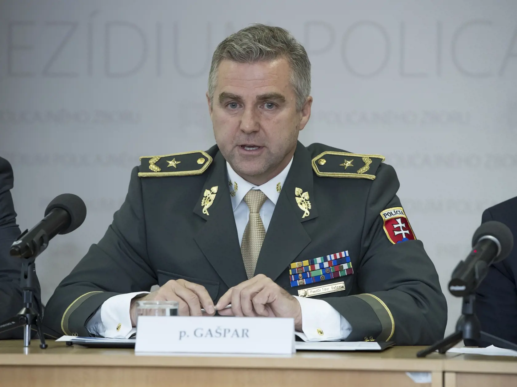 Prezident Policajného zboru Tibor Gašpar.