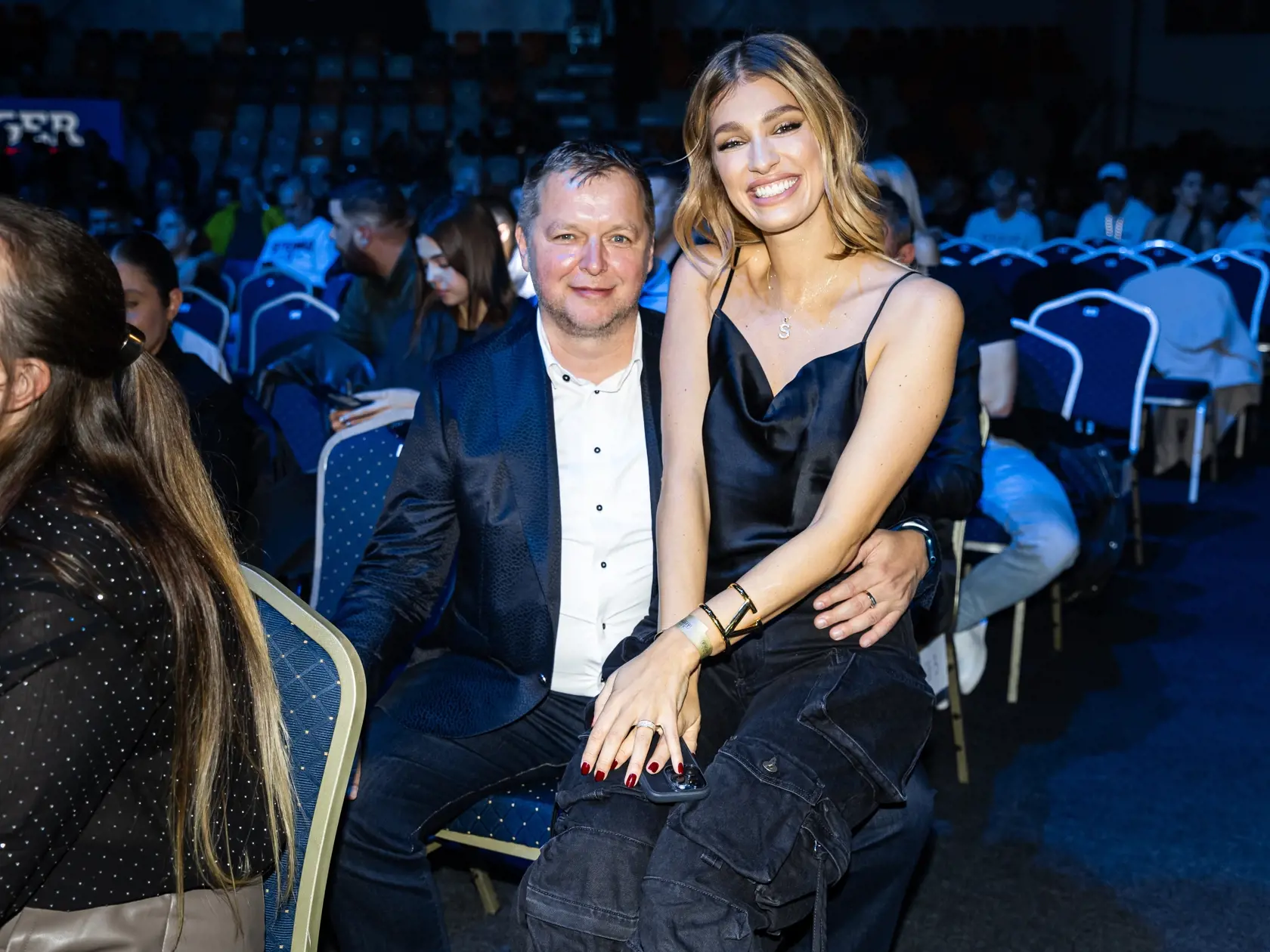 Fight Night Challenge 7 v Bratislave. Na snímke Jasmina Alagič Vrbovská a Karol Ruman.