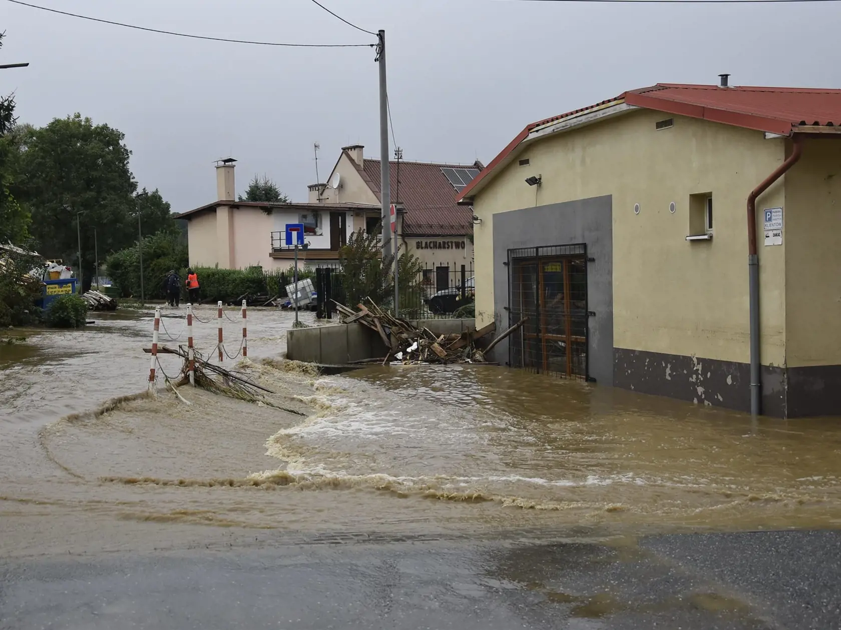 Mestečko Glucholazy zničila voda.