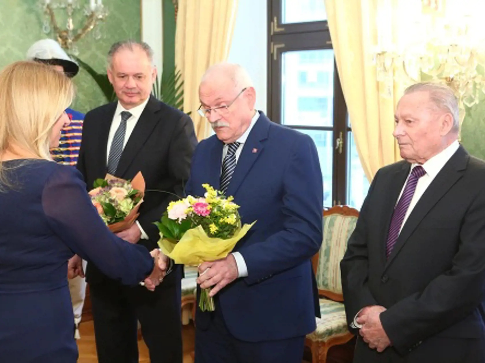 Čaputová, Gašparovič, Kiska, Schuster