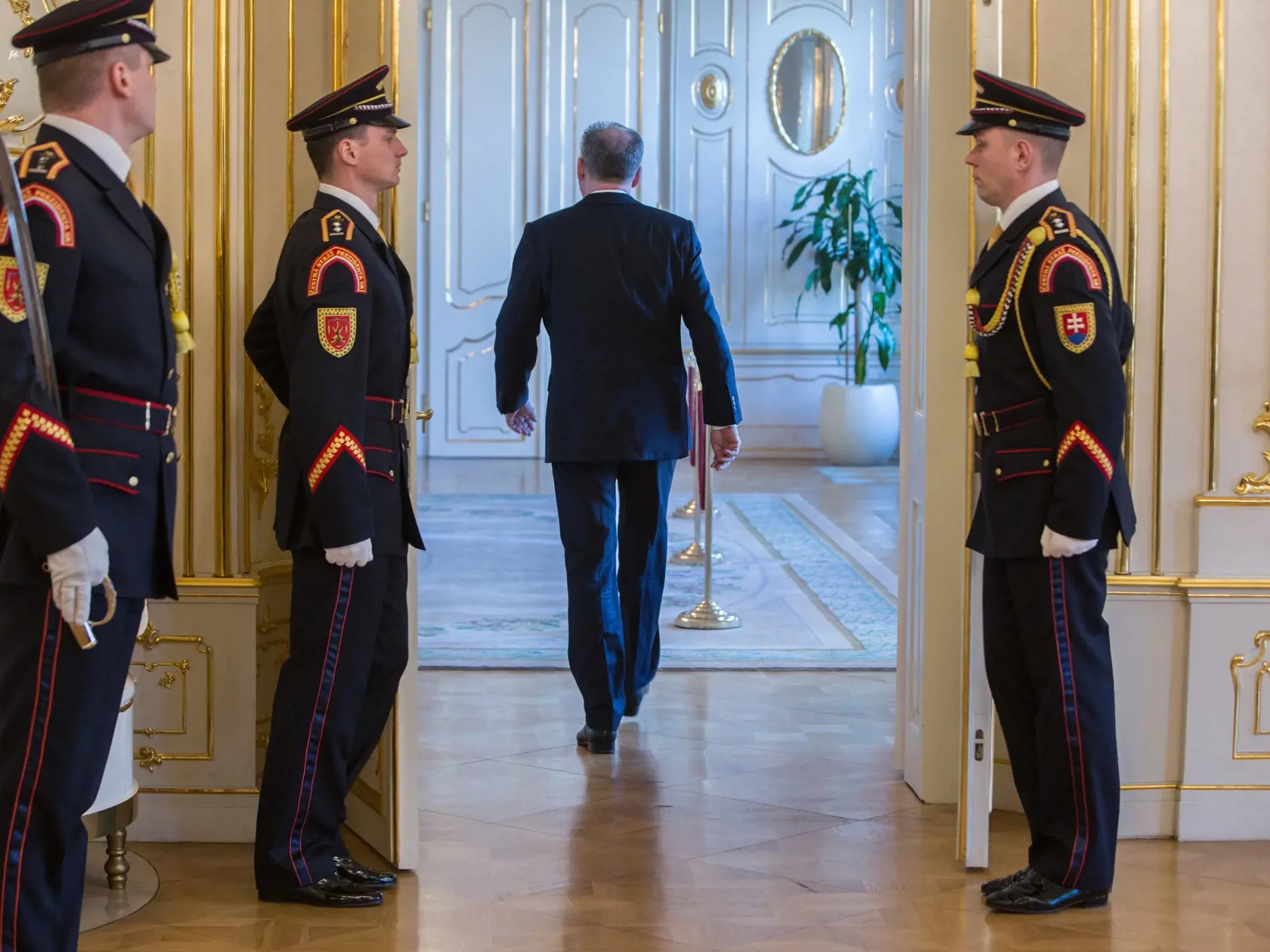 Vyhlásenie prezidenta Andrea Kisku po stretnutí s ministrami.